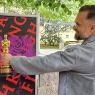 Představení festivalového plakátu se zúčastnil i Radovan Síbrt, producent oscarového dokumentu Pan Nikdo proti Putinovi.