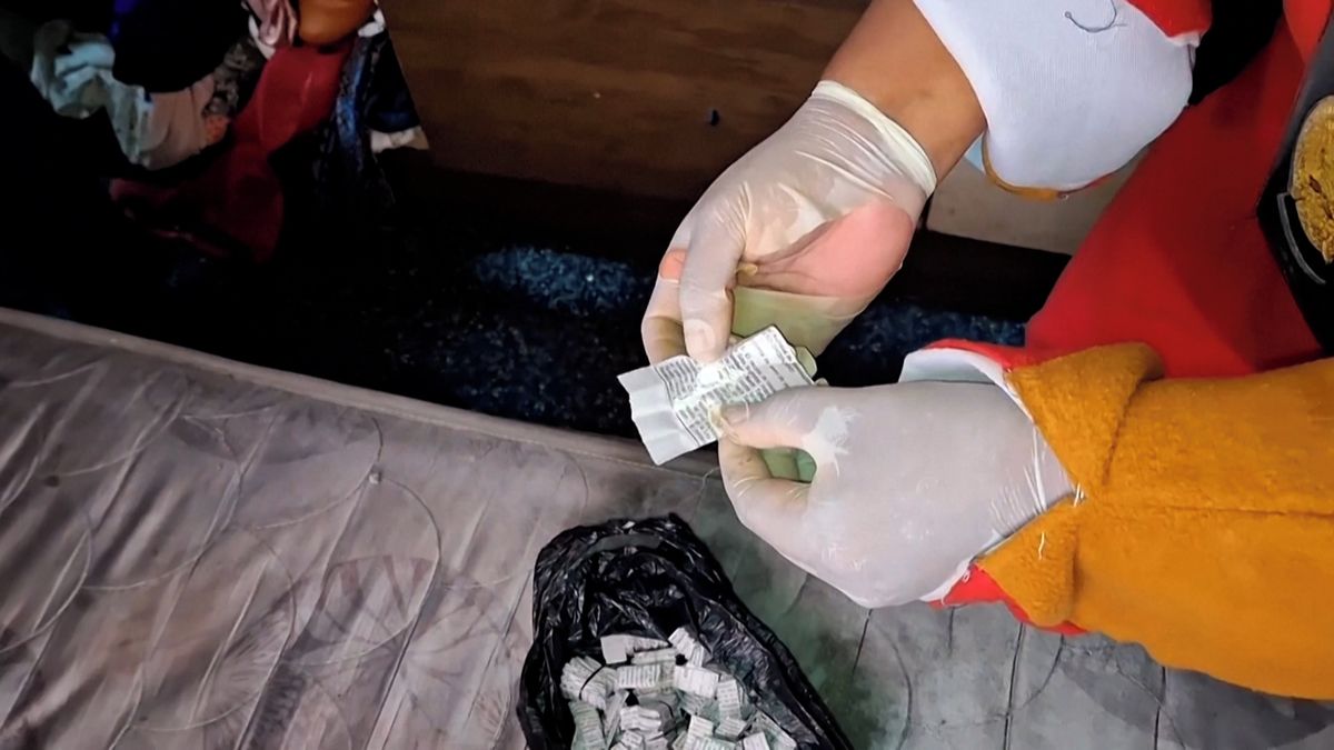 Los Maple a orel Clutch. Policisté v převleku za maskoty fotbalového šampionátu zatkli v Limě drogového dealera