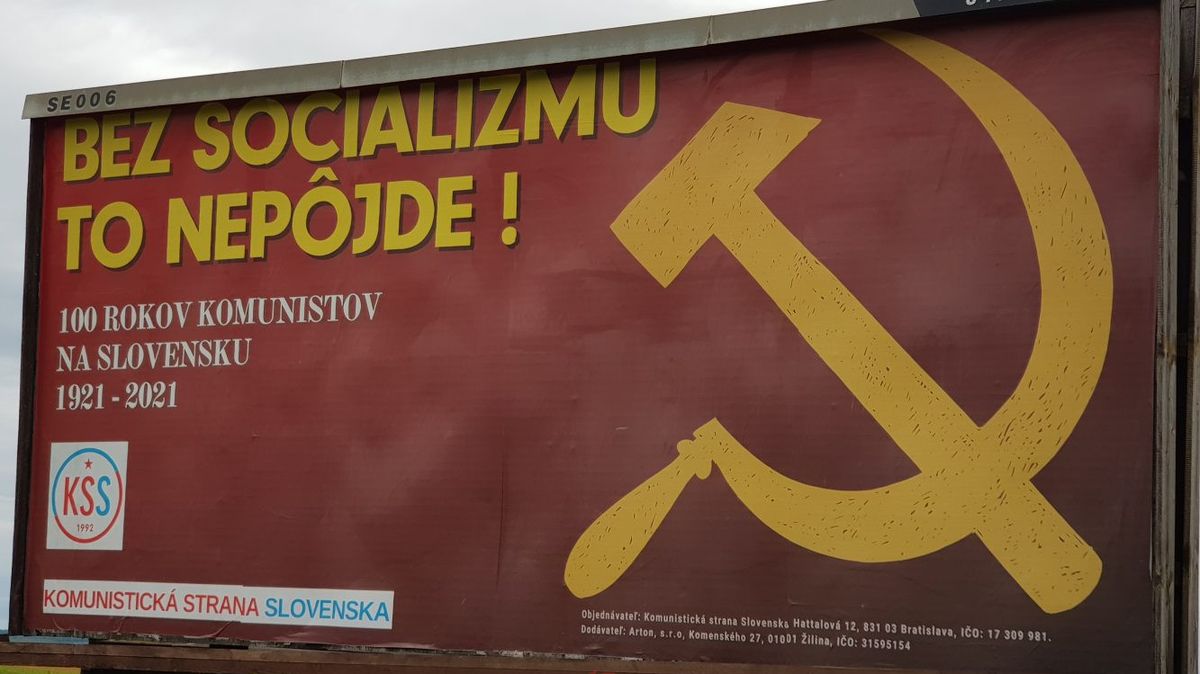 Komunistická strana Slovenska byla odsouzena za propagaci komunismu
