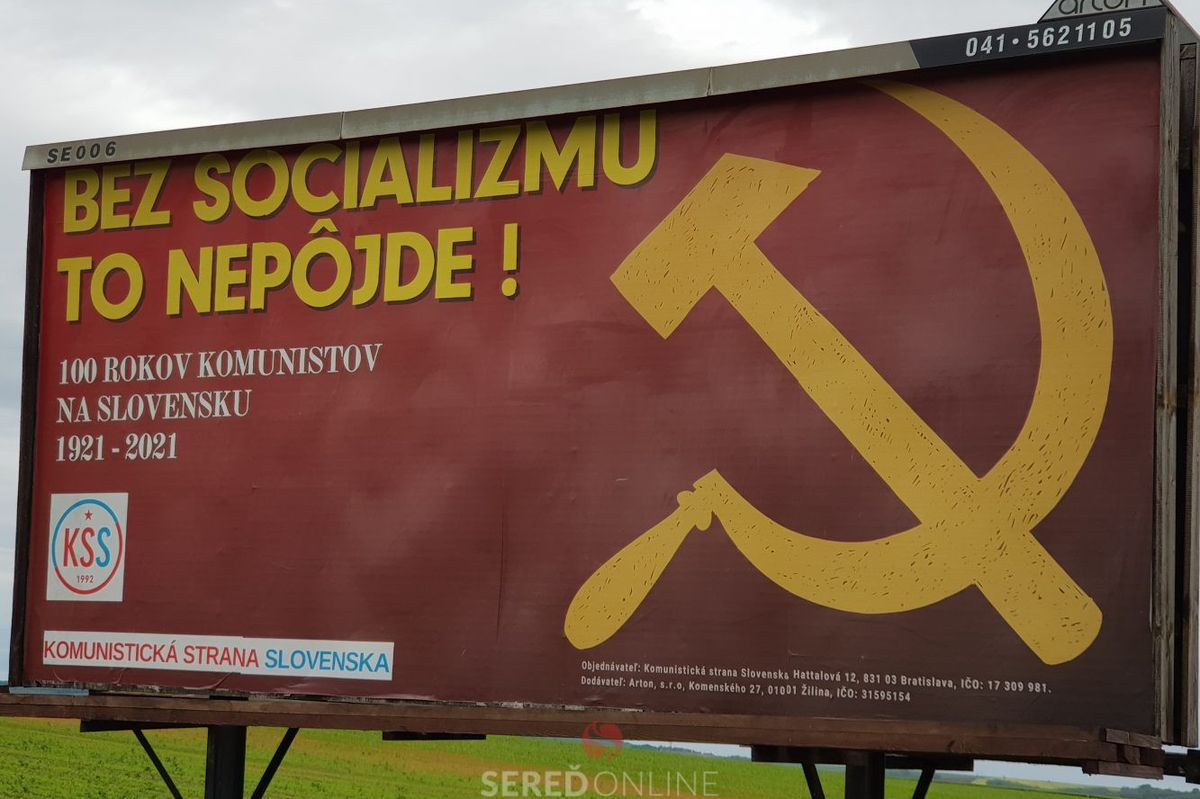 Komunistická strana Slovenska byla odsouzena za propagaci komunismu