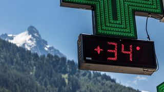 Vedro zasáhlo i Mont Blanc