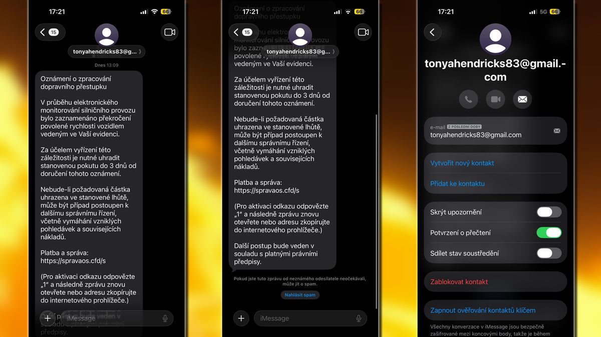 Na tuto SMS raději ani neklikejte. Připraví vás o peníze