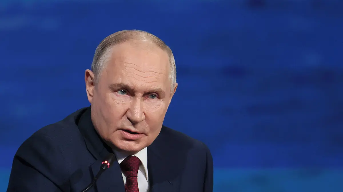 Putinův projev v Petrohradě byl nejkratší za poslední roky
