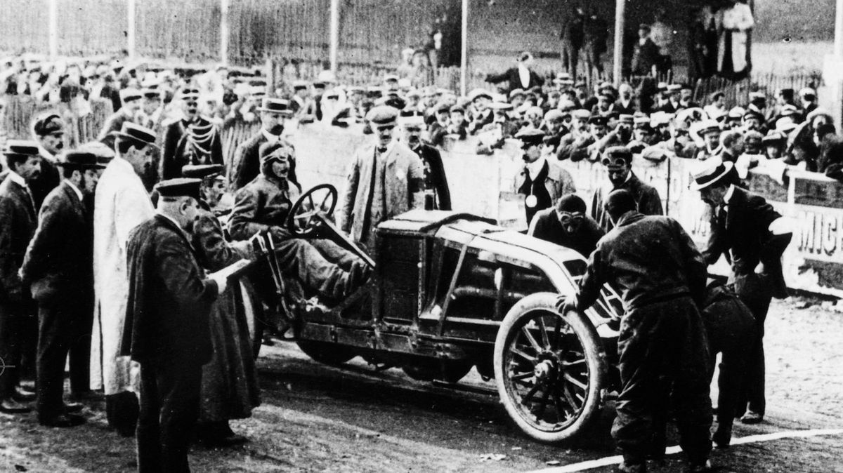 FOTO: První Grand Prix se jela před 120 lety. Le Mans otevřelo cestu všem slavným závodům