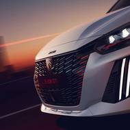 Příď Peugeotu e-208 GTi