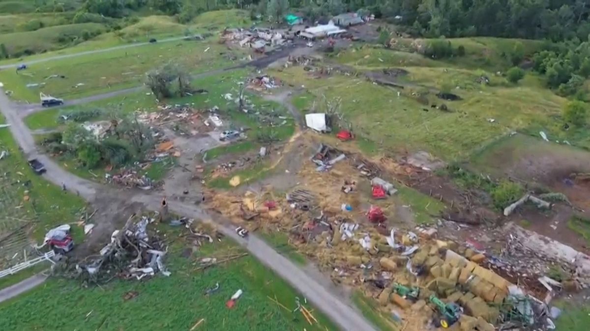 Illinois pustošila série tornád. Jejich letošní počet je rekordní