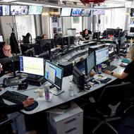 Newsroom ČT v černém