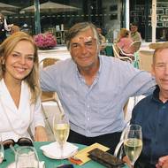 Václav Havel, Jiří Bartoška a Dagmar Havlová, 2006