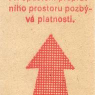 Stará jízdenka z Prahy