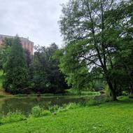 Zámecký park v Opočně má rozlohu 22 hektarů.