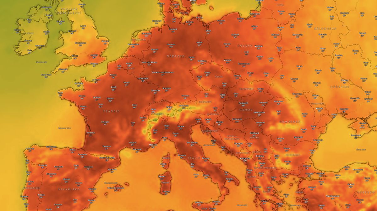 Oteplení v Evropě. Příští týden hrozí intenzivní vlna veder