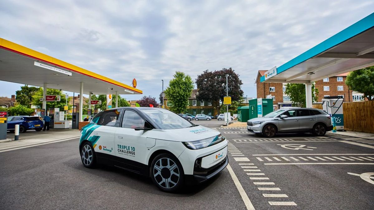 Ropný gigant ukázal vlastní elektromobil, Shell Triple 10 ukazuje nový přístup