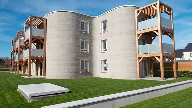 Ve Francii vytiskli největší bytový dům v Evropě z