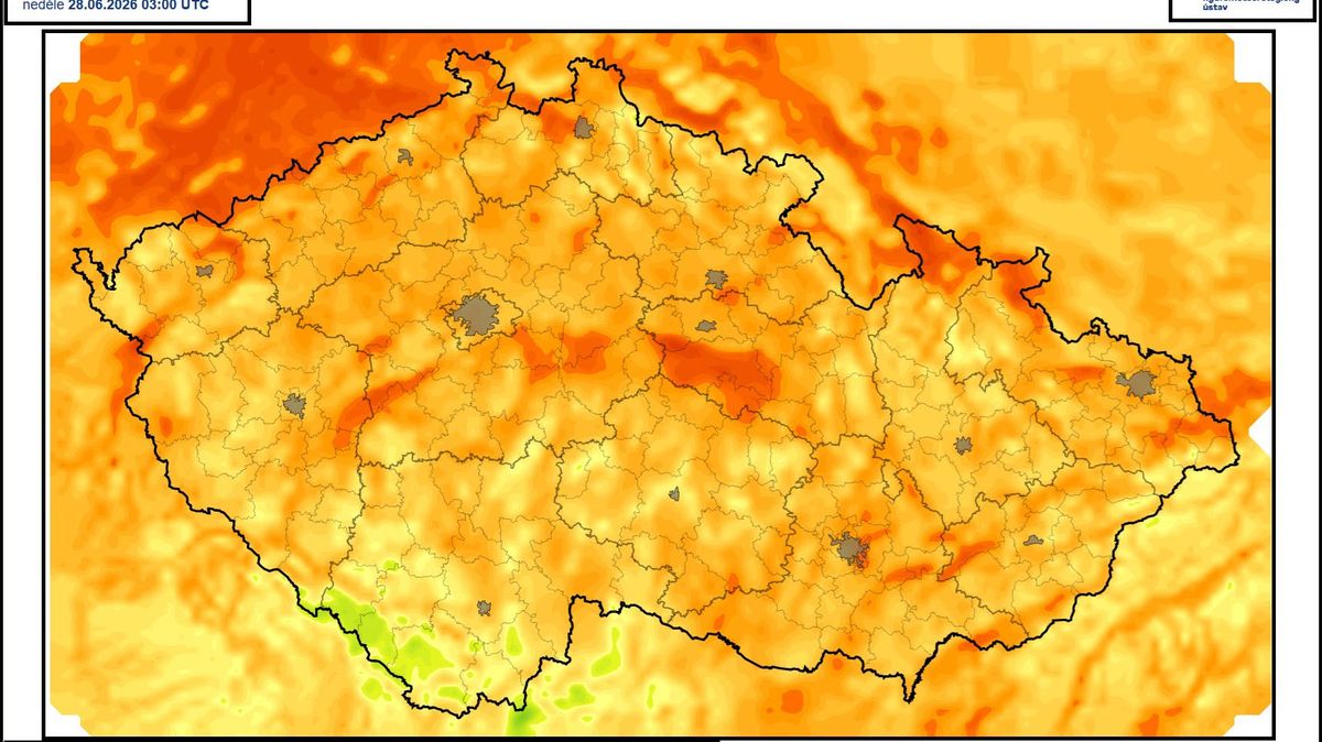 Noc na neděli byla rekordně tropická
