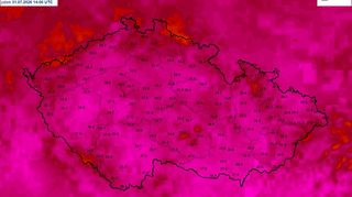 Vlna veder vrcholí, na Plzeňsku naměřili téměř 40 stupňů