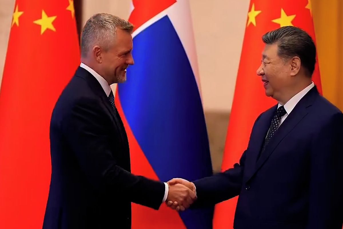Pellegrini v Pekingu: Slovensko chce spolupracovat s Čínou na umělé inteligenci