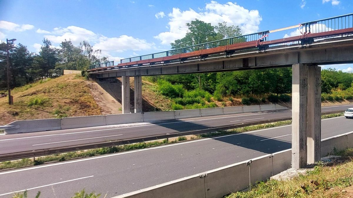 Kvůli bourání lávky se zavře mladoboleslavská dálnice