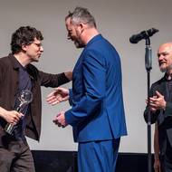 Americký herec Jesse Eisenberg převzal 4. července 2026 Cenu prezidenta Karlovarského filmového festivalu.