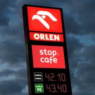 Orlen na D1 u Průhonic