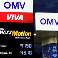 OMV na ulici 5. května v Praze