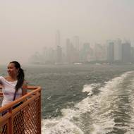Vyhlídková plavba bez vyhlídky na New York. 