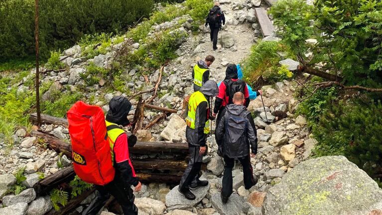 Česká turistka se zranila ve Vysokých Tatrách