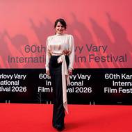 Slavnostní zakončení 60. ročníku Mezinárodního filmového festivalu v Karlových Varech. Na snímku z 11. července 2026 Juliette Binocheová.