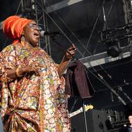 Reggae zpěvačka Queen Omega.