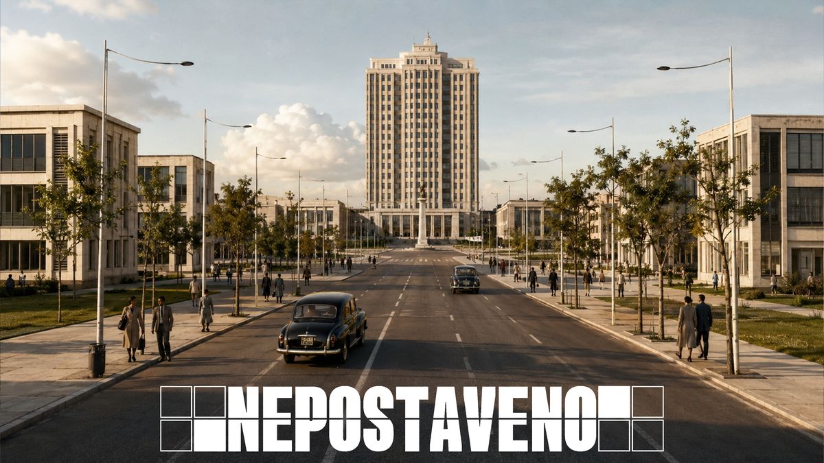 Megalomanské plány komunistů ve Zlíně. Podívejte se, jak mohlo vypadat centrum města
