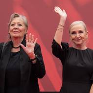 Helena Třeštíková a Bára Basiková