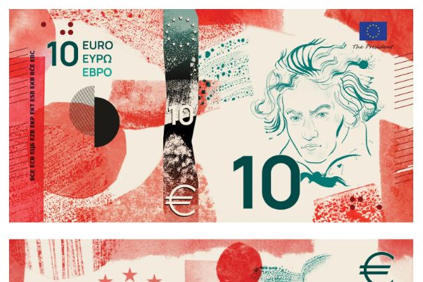 Evropská banka představila návrhy nové série eurobankovek. Hlasovat můžete i vy