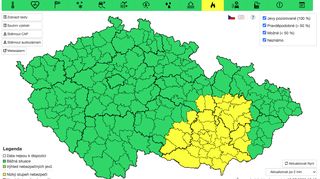 Meteorologové rozšířili výstrahu před požáry