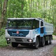 Tatra Force e-Drive 8×8 s čistě elektrickým pohonem prochází testováním.
