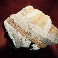 Fragment malované omítky z interiéru IV. kostela
