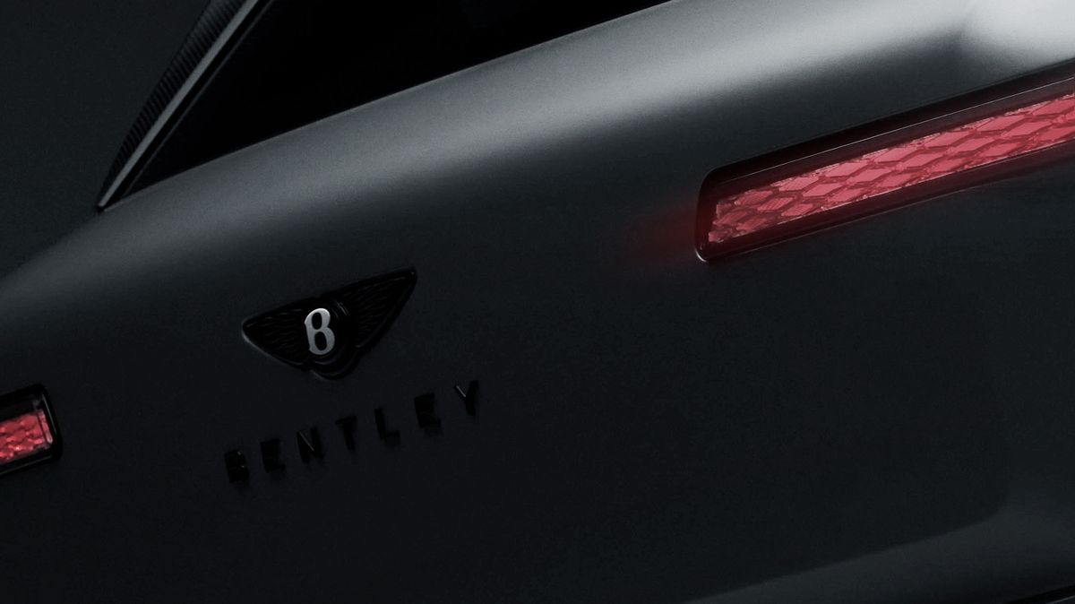 Bentley odkrývá jméno nového modelu, má několik významů