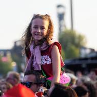 Na festivalu je mezi publikem hojně zastoupena nejmladší generace. 