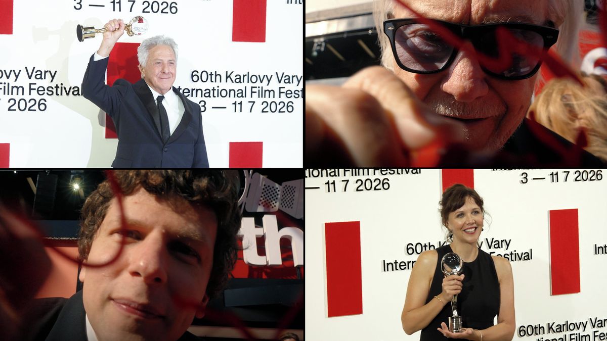 OBRAZEM: Zahájení KVIFF přihlížely desítky tisíc lidí. Dustin Hoffman přijel ve skvělé náladě
