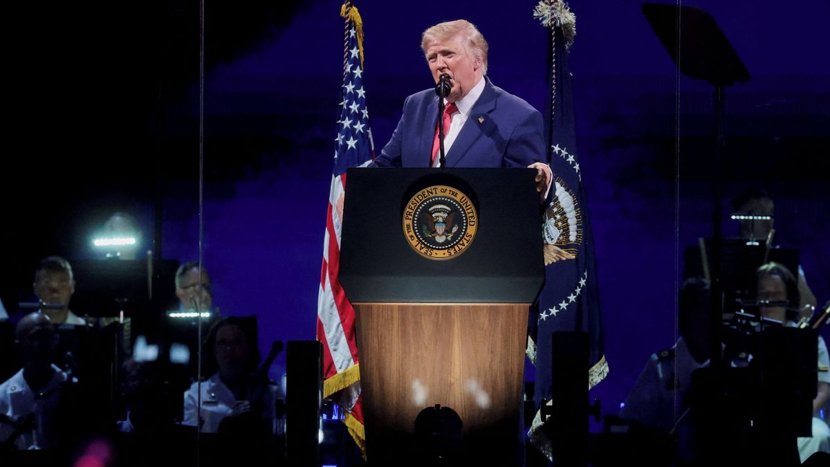 Trump v projevu k 250. výročí nezávislosti mluvil o zlatém věku Spojených států