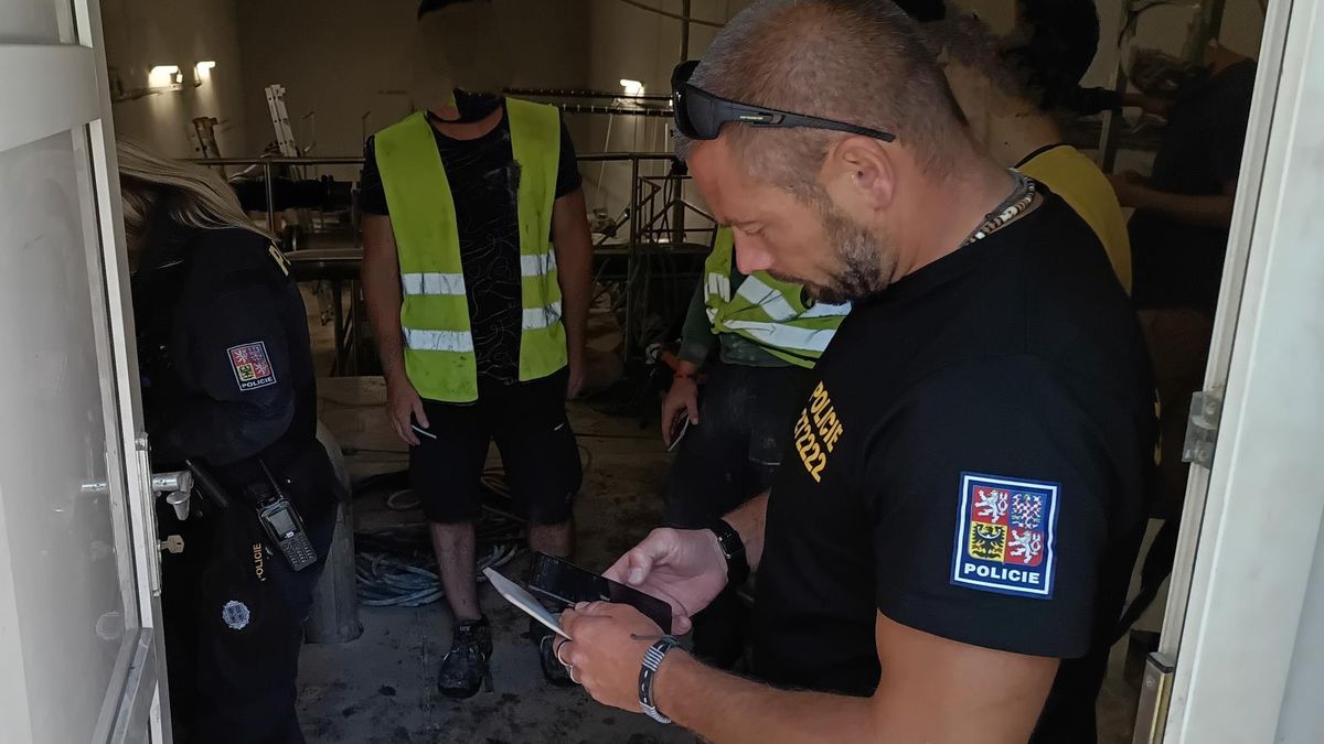 Při kontrolách staveb objevili policisté nelegálně zaměstnané cizince. Čeká je vyhoštění