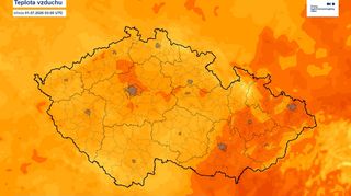 Další tropická noc na Moravě a ve Slezsku