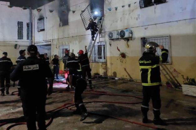 Při požáru sirotčince v Alžírsku zemřelo nejméně 11 lidí