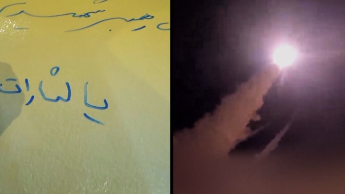 Írán posílá na americké základny rakety s napsaným vzkazem