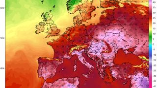Evropu zachvátila čtyřicetistupňová vedra