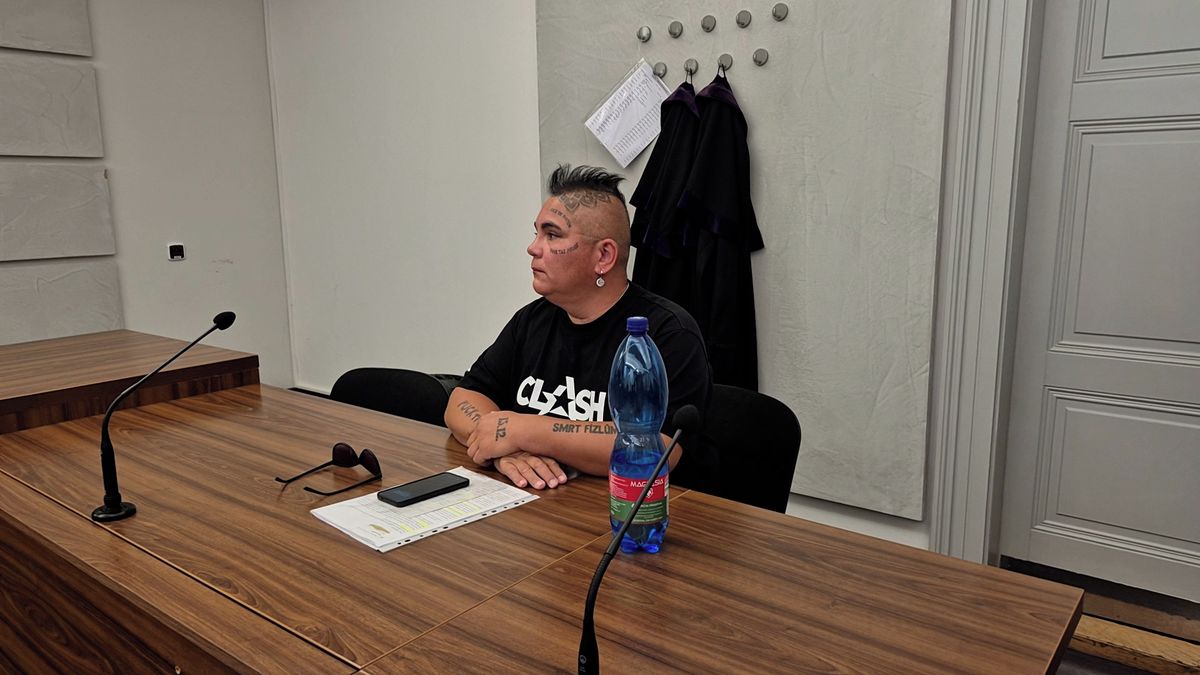 Bizarní plzeňský provokatér stanul před soudem. Obvinil policistu, že je ve službě zfetovaný