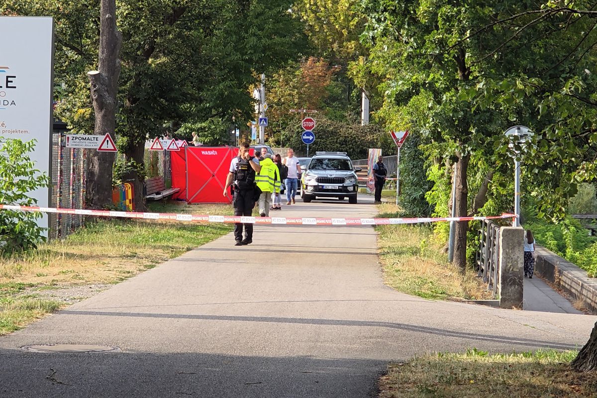 Muž zabil ženu za bílého dne v centru Českých Budějovic