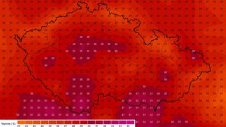 Česko čeká tropický den. Vedra však může zmírnit saharský prach