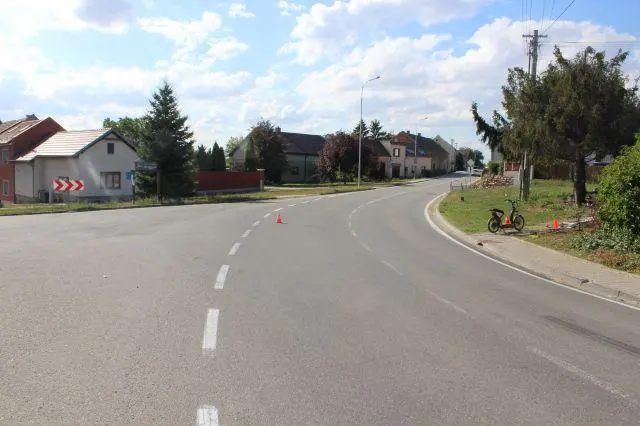 Na Přerovsku se srazili dva cyklisté, jeden skončil v nemocnici