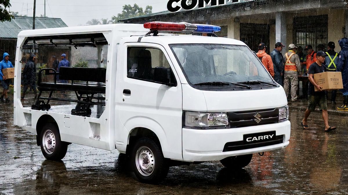 Suzuki nabízí nevšední policejní dodávku, měří jen 4,3 metru