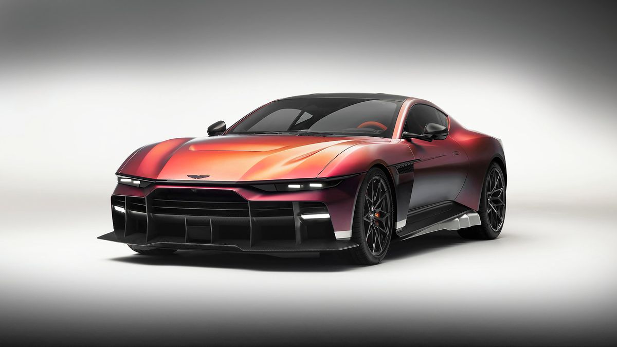 Aston Martin představuje nejvýkonnější auto s motorem vpředu