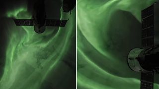 Astronaut zveřejnil úžasné záběry polární záře z ISS